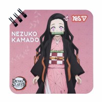 Блокнот пруж. подв. 110х110мм 80арк. лін. "Demon Slayer Nezuko" №152193/Yes/