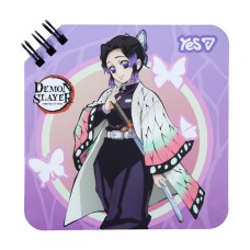 Блокнот пруж. подв. 110х110мм 80арк. лін. "Demon Slayer Shinobu" №152194/Yes/