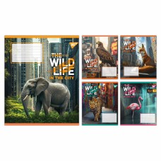 Зошит 96арк. лін. YES The wild in the city №767773(5)(120)