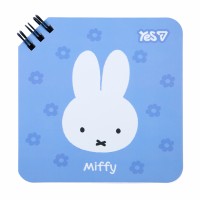 Блокнот пруж. подв. 110х110мм 80арк. лін. "Miffy Blue" №152252/Yes/