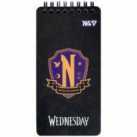 Блокнот пруж. подв. 80х160мм 60арк. кліт. "Wednesday NA" №152208/Yes/(30)
