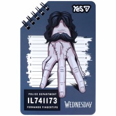 Блокнот пруж. подв. 95х145мм 60арк. лін. "Wednesday Thing" №152232/Yes/