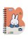 Блокнот пруж. подв. В7 60арк. кліт. "Miffy Camera" №152219/Yes/