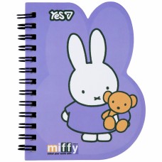Блокнот пруж. подв. В7 60арк. кліт. "Miffy Teddy" №152220/Yes/
