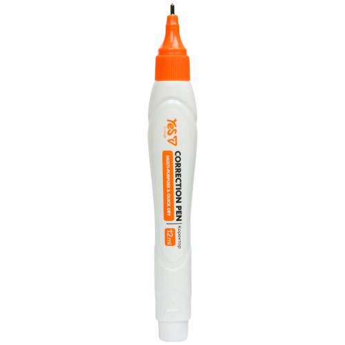 Коректор-ручка метал. нак. "Yes" 12мл Orange Line №340124