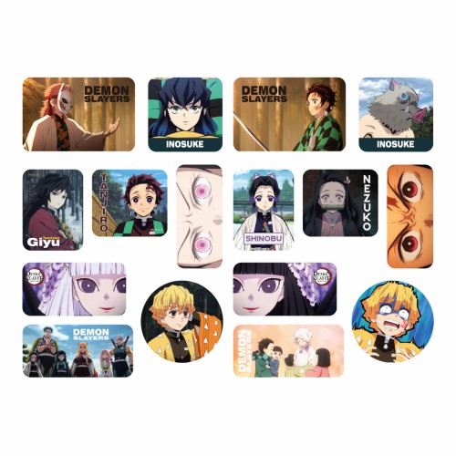 Набір наліпок "Yes" Demon Slayer 2D №708526