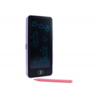 Пенал "Maxi" пласт. з LCD екраном,спец.ручка,бат-ка 3v,20,2х7,8х3см,1від.,фіолет. №MX86902