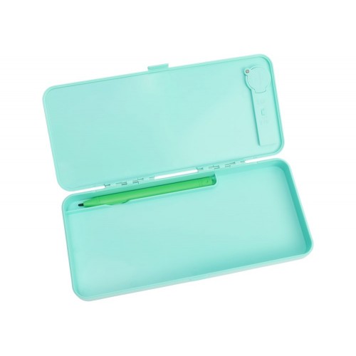Пенал "Maxi" пласт. з LCD екраном,спец.ручка,бат-ка 3v,20,2х7,8х3см,1від.,зелений №MX86903