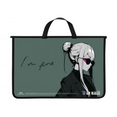 Портфель "Maxi" №MX30061 А4+ пласт. на блиск.