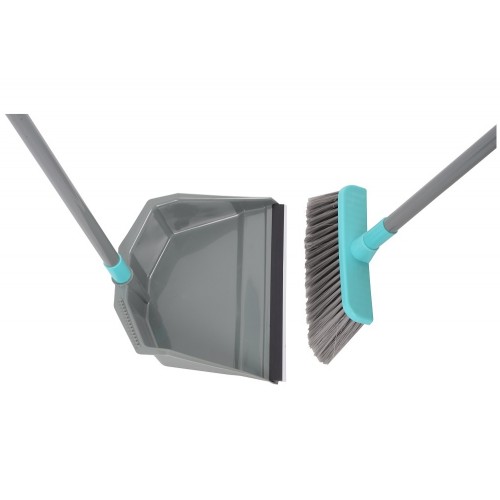 Совок із щіткою "Idea Home" blue 84см №DS-868