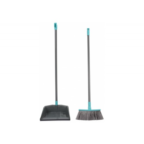 Совок із щіткою "Idea Home" blue 84см №DS-868