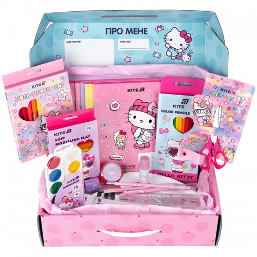 Набір подарунковий для школи "Kite" Hello Kitty 28 предм. №HK26-S01(5)