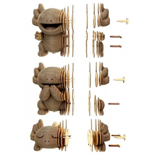 Пазли 3D "Cartonic" Axolotls Trio