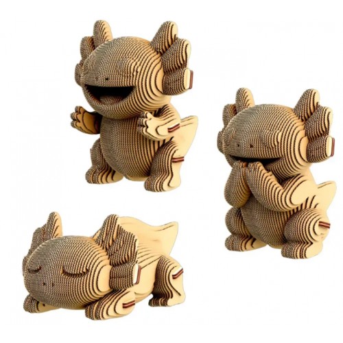 Пазли 3D "Cartonic" Axolotls Trio