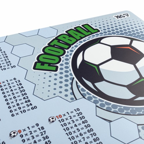 Підкладка для столу "Yes" №492377 Football Таблиця множення(10)(200)
