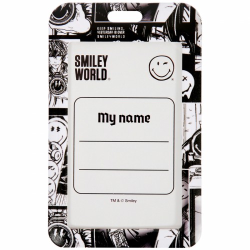 Бейдж-брелок"Yes" Smiley World №940425 вертик.,слайдер(20)