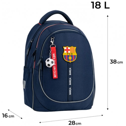 Рюкзак "Kite" Education FC Barcelona 3від.,2карм. №BC26-700M
