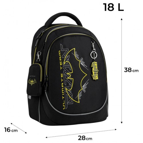 Рюкзак "Kite" Education DC Batman 3від.,2карм. №DC26-700M(6)