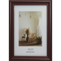 Фоторамка 10х15 №1MK-103 темно-коричнева(22)