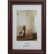 Фоторамка 10х15 №1MK-103 темно-коричнева(22)
