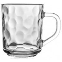 Чашка скло 245мл "Ecomo Bubbles" №CYL-0246-BUB/0694(24)