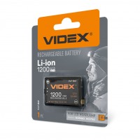 Акумулятор Videx Li-ion VLF-B12,1200mAh,блістер 1шт,захист
