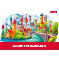 Альбом для малюв. на скобі 20/100 А4 з перфор. Classic №130652/1В/(6)(132)