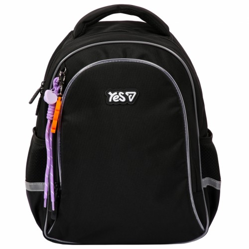 Рюкзак "Yes" S-115M Just Black 2від.,5карм.№550296