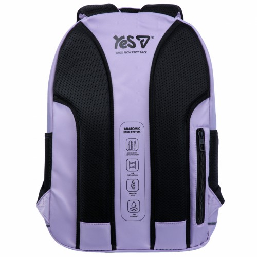 Рюкзак "Yes" TS-59L Lilac 2від.,5карм.№550407