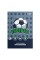 Картон кольор. А4 одностор.10арк./10кольор. Football №955491/Yes/