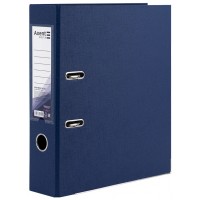 Папка-реєстратор А4 "Axent" 7,5см №1712-12 Delta двостор. PP (т.-синя)розібр.(1)(10)(50)