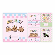 Зошит 12арк. кос.лін. YES Lovely Friends №768644(25)(500)