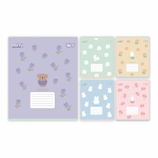 Зошит 12арк. кос.лін. YES Miffy Flowers №768710(25)(500)