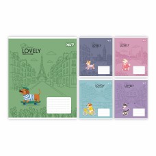 Зошит 12арк. кліт. YES Stay lovely №768765(25)(500)