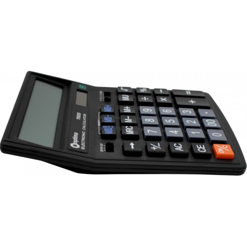 Калькулятор Optima 12-розрядний 200х154х36мм (1) (10) (40) №O75525