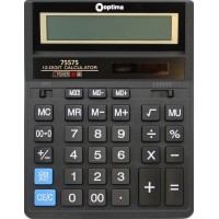  Калькулятор Optima 12-розрядний 203х158х30,5 мм (1) (10) (40) №O75575
