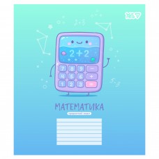 Зошит 24арк. кліт. YES Предметка-Математика (Funny school) виб.гібрид,лак №768548(10)(320)