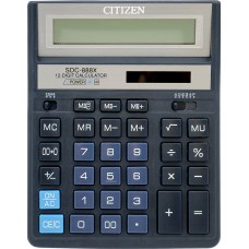 Калькулятор Citizen 12-розрядний синій SDC-888XBL 