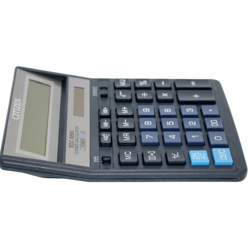 Калькулятор Citizen 12-розрядний синій SDC-888XBL 