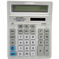 Калькулятор Citizen 12-розрядний білий SDC-888XWH 