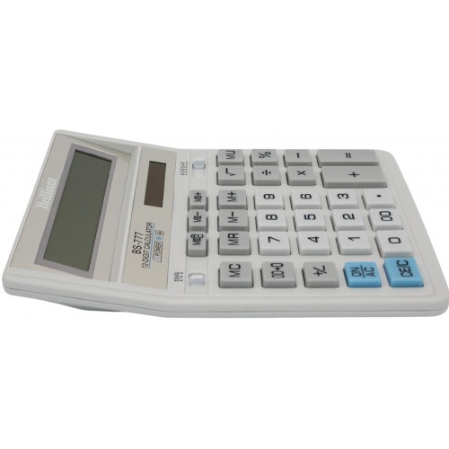 Калькулятор Brilliant 12-розрядний (10) BS-777WH 