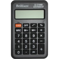 Калькулятор "Brilliant" №LC-210NR