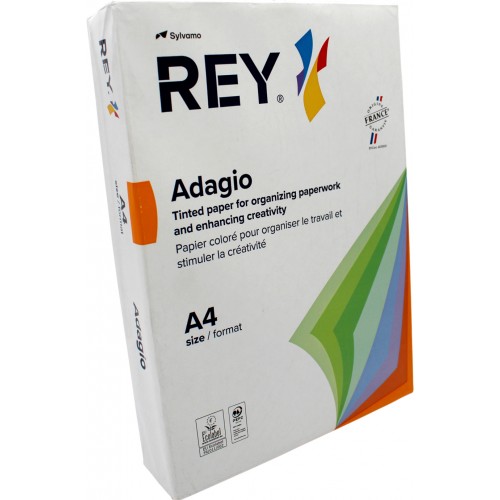 Бумага цветная А4 80 г/м2 интенсив Rey Adagio Deep Green 52 темно-зеленая (500)