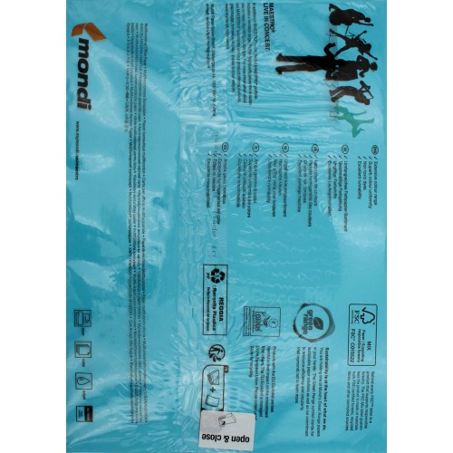 Папір кольоровий А4 80 г/м Maestro Color Intensive AB48 Aqua блакитний (500) (2500)  