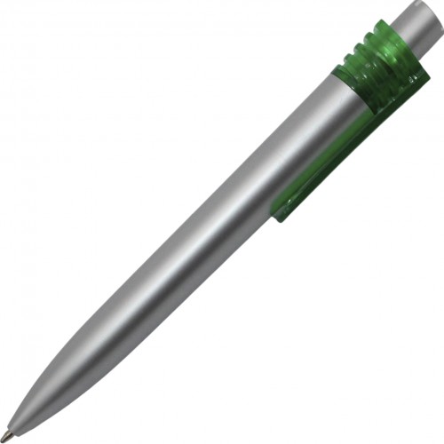 Ручка авт. кульк. Arte silver ARS2-0104 корп. сріб./зелен.