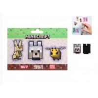 Магніти фігурні "Yes" Minecraft.Spring Animals 3шт №708545