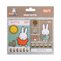 Магніти "Yes" Miffy Flowers 6х9см, 2шт №708566