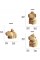 Пазли 3D "Cartonic" Capybara Trio