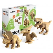 Пазли 3D "Cartonic" Dinos Trio