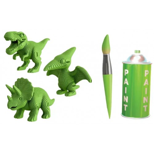 Пазли 3D "Cartonic" Dinos Trio